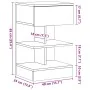 Mesita de noche madera contrachapada madera antigua 40x35x65 cm de , Mesitas de noche - Ref: Foro24-856748, Precio: 46,83 €, ...