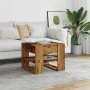Mesa de centro madera de ingeniería madera antigua 55,5x55x45cm de , Mesas de centro - Ref: Foro24-856818, Precio: 49,44 €, D...