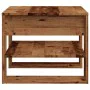 Mesa de centro madera de ingeniería madera antigua 55,5x55x45cm de , Mesas de centro - Ref: Foro24-856818, Precio: 49,44 €, D...