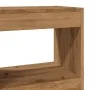 Estantería/divisor de espacios roble artisan 40x30x72 cm de , Librerías y estanterías - Ref: Foro24-856811, Precio: 39,30 €, ...