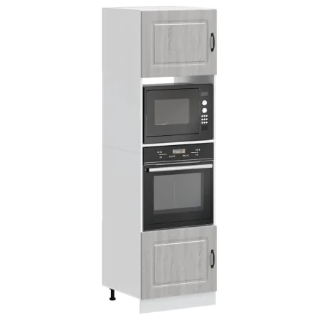 Armarios para horno 2 uds Lucca gris sonoma madera ingeniería de , Armarios de cocina - Ref: Foro24-3315037, Precio: 194,37 €...