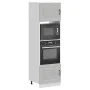 Armarios para horno 2 uds Lucca gris hormigón madera ingeniería de , Armarios de cocina - Ref: Foro24-3315035, Precio: 190,83...