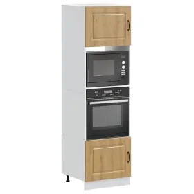 Armarios para horno 2uds Lucca roble artisan madera ingeniería de , Armarios de cocina - Ref: Foro24-3315040, Precio: 192,72 ...