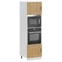 Armarios para horno 2uds Lucca roble artisan madera ingeniería de , Armarios de cocina - Ref: Foro24-3315040, Precio: 192,72 ...