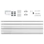Kit de herrajes para puertas correderas aleación de aluminio by , Door items - Ref: Foro24-4009752, Price: 44,18 €, Discount: %