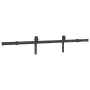 Kit de herrajes para puertas correderas acero negro 152,5 cm by , Door items - Ref: Foro24-4009710, Price: 72,37 €, Discount: %