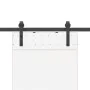 Kit de herrajes para puertas correderas acero negro 152,5 cm by , Door items - Ref: Foro24-4009710, Price: 72,37 €, Discount: %