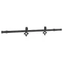 Kit de herrajes para puertas correderas acero negro 152,5 cm by , Door items - Ref: Foro24-4009706, Price: 64,54 €, Discount: %