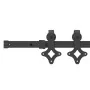 Kit de herrajes para puertas correderas acero negro 152,5 cm by , Door items - Ref: Foro24-4009706, Price: 64,54 €, Discount: %