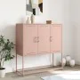 Aparador de acero rosa 100,5x39x107 cm von , Sideboards - Ref: Foro24-846537, Preis: 109,20 €, Rabatt: %