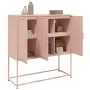 Aparador de acero rosa 100,5x39x107 cm von , Sideboards - Ref: Foro24-846537, Preis: 109,20 €, Rabatt: %