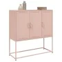 Aparador de acero rosa 100,5x39x107 cm von , Sideboards - Ref: Foro24-846537, Preis: 109,20 €, Rabatt: %