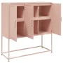 Aparador de acero rosa 100,5x39x107 cm von , Sideboards - Ref: Foro24-846537, Preis: 109,20 €, Rabatt: %