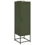 Aparador de acero verde oliva 36x39x123 cm de , Aparadores - Ref: Foro24-846528, Precio: 100,16 €, Descuento: %