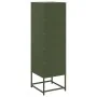 Aparador de acero verde oliva 36x39x123 cm de , Aparadores - Ref: Foro24-846528, Precio: 100,16 €, Descuento: %