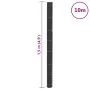 Membrana para malezas PP negra 1,5x10 m de , Mallas antihierbas - Ref: Foro24-4005151, Precio: 15,00 €, Descuento: %