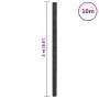 Membrana para malezas PP negra 2x10 m de , Mallas antihierbas - Ref: Foro24-4005193, Precio: 18,85 €, Descuento: %