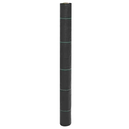 Membrana para malezas PP negra 1x10 m de , Mallas antihierbas - Ref: Foro24-4005179, Precio: 12,83 €, Descuento: %