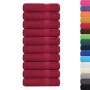 Toallas de Mano 10 uds burdeos 50x100cm 360 g/m² 100% algodón de , Toallas - Ref: Foro24-136736, Precio: 62,67 €, Descuento: %