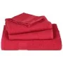 Toallas 10 uds rojo 100x200 cm 360 gsm 100% algodón de , Toallas - Ref: Foro24-136940, Precio: 129,99 €, Descuento: %