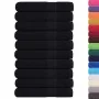 Toallas de sauna 10 uds 100% algodón negro 80x200 cm 360 gsm de , Toallas - Ref: Foro24-136961, Precio: 115,88 €, Descuento: %