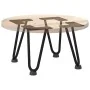 Patas de mesa tipo horquilla 4 uds acero macizo negro 20 cm de , Patas para mesas - Ref: Foro24-4012412, Precio: 33,46 €, Des...