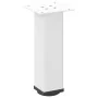 Patas para mesa de centro 4 uds acero blanco 42-44 cm de , Patas para mesas - Ref: Foro24-4012465, Precio: 67,02 €, Descuento: %