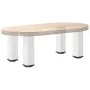 Patas para mesa de centro 4 uds acero blanco 42-44 cm de , Patas para mesas - Ref: Foro24-4012465, Precio: 67,02 €, Descuento: %
