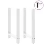 Patas de mesa de centro acero blanco 2 uds 60x(90-91) cm de , Patas para mesas - Ref: Foro24-4013333, Precio: 95,64 €, Descue...
