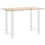 Patas de mesa de centro acero blanco 2 uds 60x(90-91) cm de , Patas para mesas - Ref: Foro24-4013333, Precio: 95,64 €, Descue...