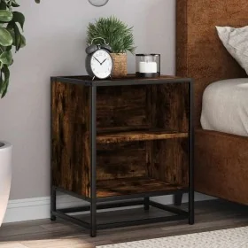 Mesitas noche 2 uds madera ingeniería roble ahumado 40x31x50 cm de , Mesitas de noche - Ref: Foro24-848704, Precio: 63,63 €, ...
