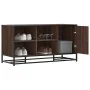 Banco zapatero madera de ingeniería roble marrón 100x40x53,5 cm de , Bancos para recibidores y almacenamiento - Ref: Foro24-8...