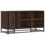 Banco zapatero madera de ingeniería roble marrón 100x40x53,5 cm de , Bancos para recibidores y almacenamiento - Ref: Foro24-8...