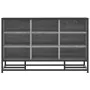Banco zapatero madera de ingeniería gris sonoma 84x40x53,5 cm de , Bancos para recibidores y almacenamiento - Ref: Foro24-849...