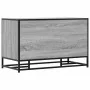 Banco zapatero madera de ingeniería gris sonoma 84x40x53,5 cm de , Bancos para recibidores y almacenamiento - Ref: Foro24-849...