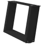 Patas de mesa de centro forma U 2uds acero negro 40x(30-31) cm de , Patas para mesas - Ref: Foro24-4012740, Precio: 63,39 €, ...