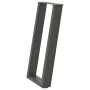 Patas mesa consola forma U 2 uds acero antracita 38x(72-73) cm de , Patas para mesas - Ref: Foro24-4012782, Precio: 71,84 €, ...