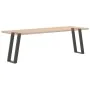 Patas mesa consola forma U 2 uds acero antracita 38x(72-73) cm de , Patas para mesas - Ref: Foro24-4012782, Precio: 71,84 €, ...