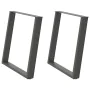 Patas para mesa comedor forma U 2uds antracita 70x(72-73) cm de , Patas para mesas - Ref: Foro24-4012794, Precio: 89,83 €, De...