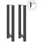 Patas de mesa de centro acero antracita 2 uds 40x(110-111) cm de , Patas para mesas - Ref: Foro24-4013350, Precio: 112,45 €, ...