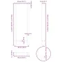 Patas de mesa de centro acero negro 2 uds 50x(110-111) cm de , Patas para mesas - Ref: Foro24-4013352, Precio: 109,24 €, Desc...