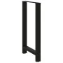 Patas de mesa de centro acero negro 2 uds 60x(100-101) cm de , Patas para mesas - Ref: Foro24-4013344, Precio: 98,83 €, Descu...
