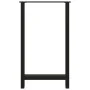 Patas de mesa de centro acero negro 2 uds 60x(100-101) cm de , Patas para mesas - Ref: Foro24-4013344, Precio: 98,83 €, Descu...