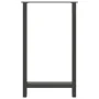 Patas de mesa de centro acero antracita 2 uds 60x(100-101) cm de , Patas para mesas - Ref: Foro24-4013346, Precio: 107,27 €, ...