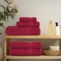 Toallas 10 uds 100% algodón burdeos 100x200 cm 600 gsm de , Toallas - Ref: Foro24-136748, Precio: 129,99 €, Descuento: %