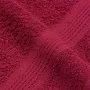 Toallas 10 uds 100% algodón burdeos 100x200 cm 600 gsm de , Toallas - Ref: Foro24-136748, Precio: 129,99 €, Descuento: %