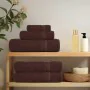 Toallas de mano 10 uds 100% algodón marrón 50x100 cm 360 gsm de , Toallas - Ref: Foro24-136760, Precio: 51,47 €, Descuento: %