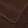 Toallas de mano 10 uds 100% algodón marrón 50x100 cm 360 gsm de , Toallas - Ref: Foro24-136760, Precio: 51,47 €, Descuento: %