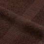 Toallas de mano 10 uds 100% algodón marrón 50x100 cm 360 gsm de , Toallas - Ref: Foro24-136760, Precio: 51,47 €, Descuento: %