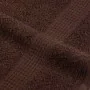 Toallas de ducha 4 uds 100% algodón marrón 70x140 cm 360 gsm de , Toallas - Ref: Foro24-136762, Precio: 36,86 €, Descuento: %